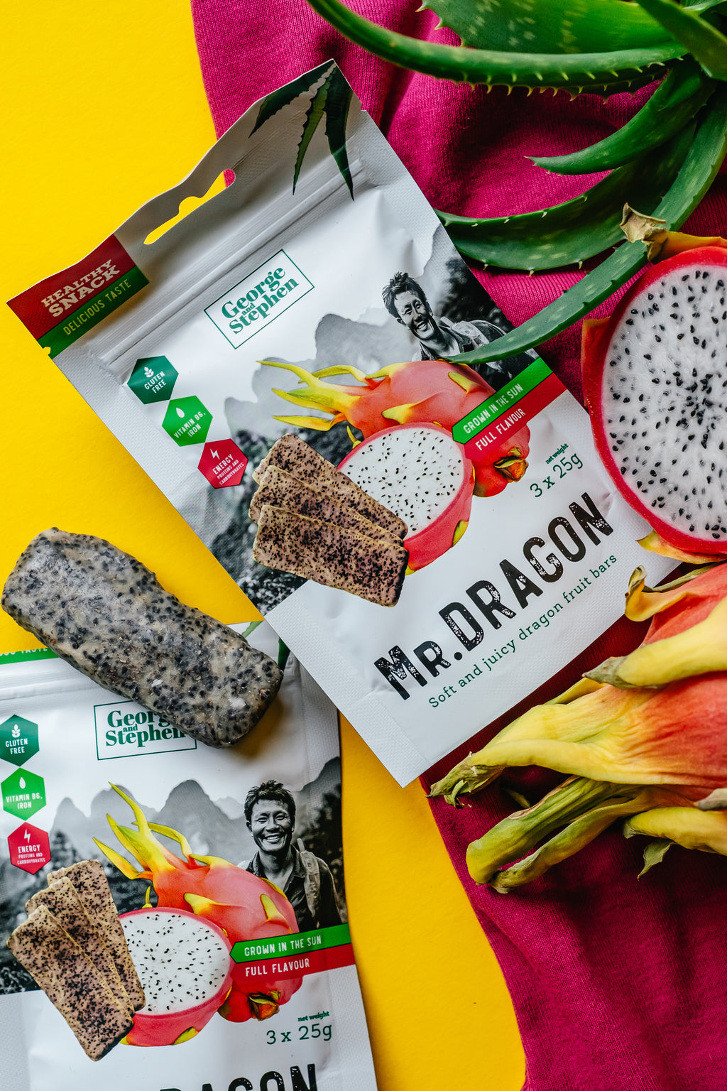 MR. DRAGON BARS | Dragon fruit bars 75g