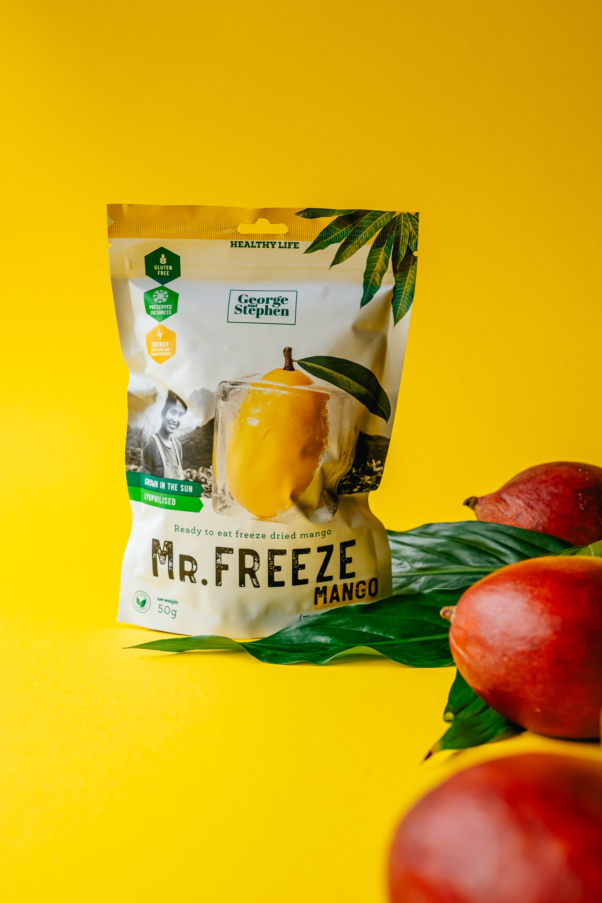 MR. FREEZE MANGO | Freeze-Dried Mango 50g