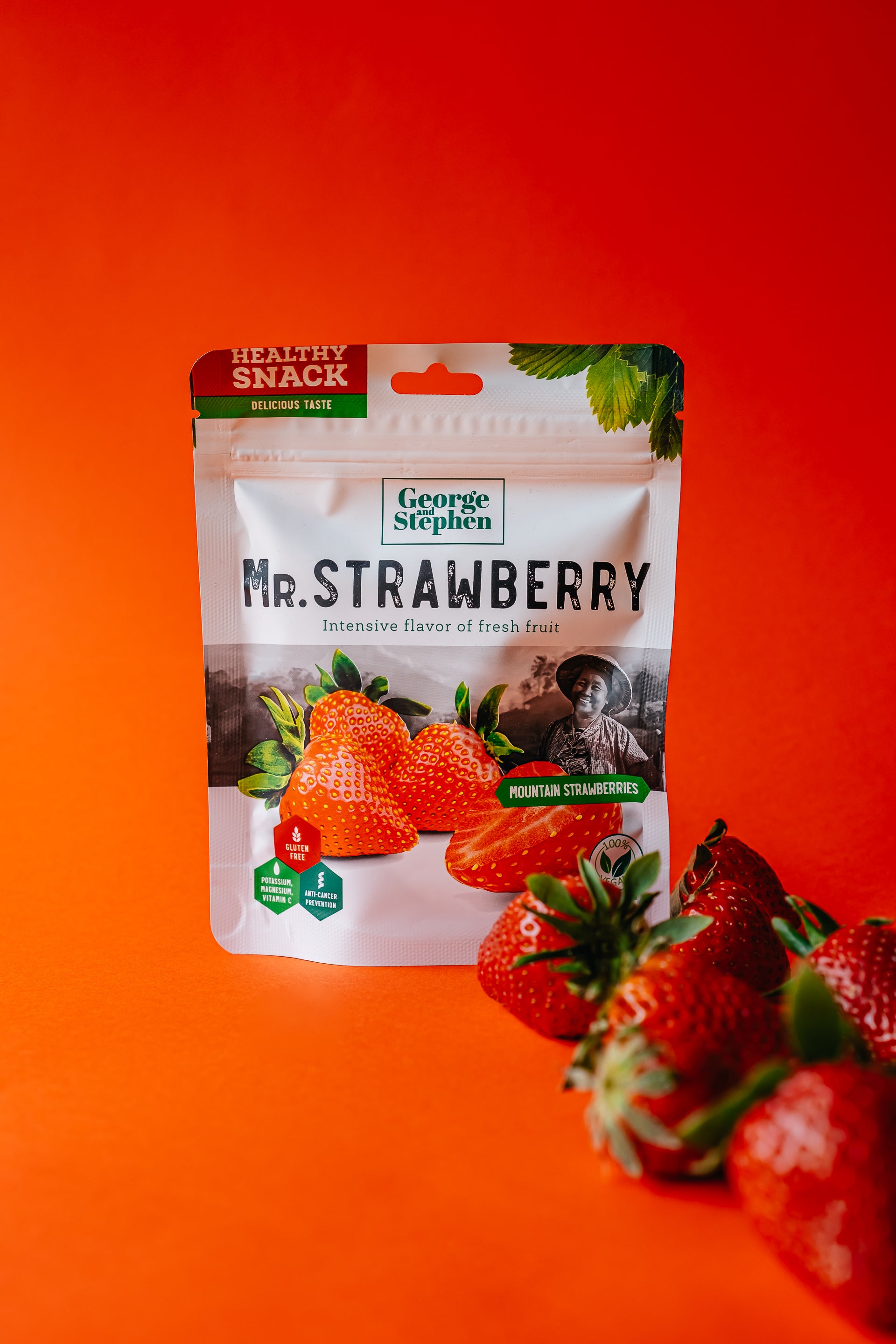 MR. STRAWBERRY | Dried Strawberries 40 g