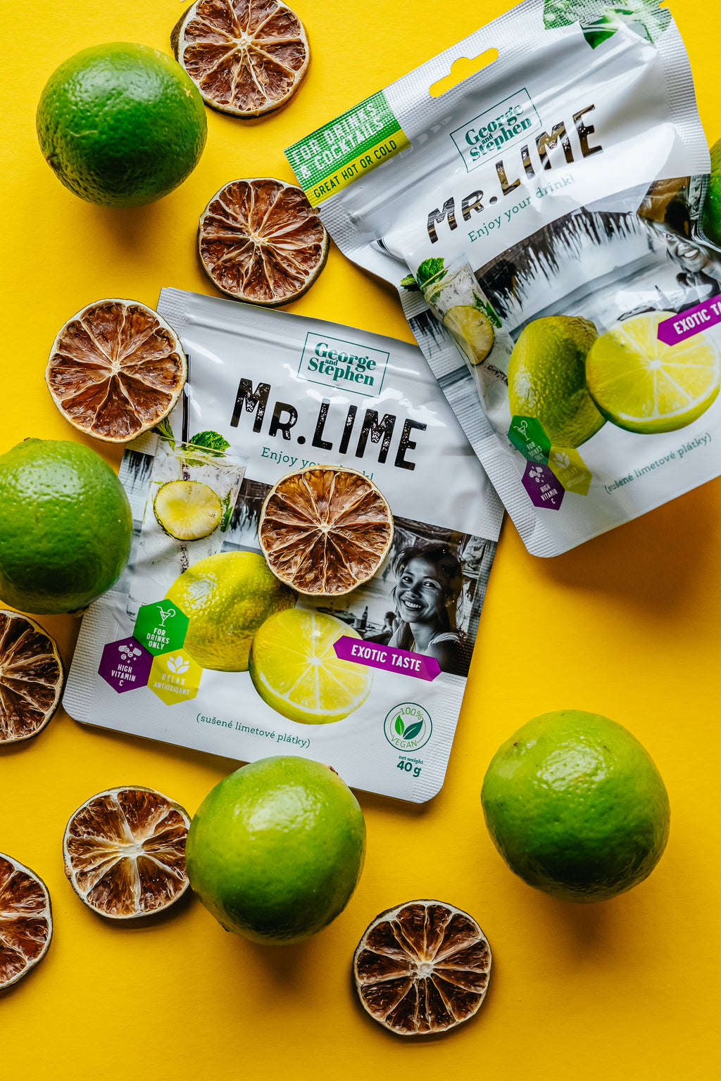 MR. LIME | Dried Lime Slices 40g